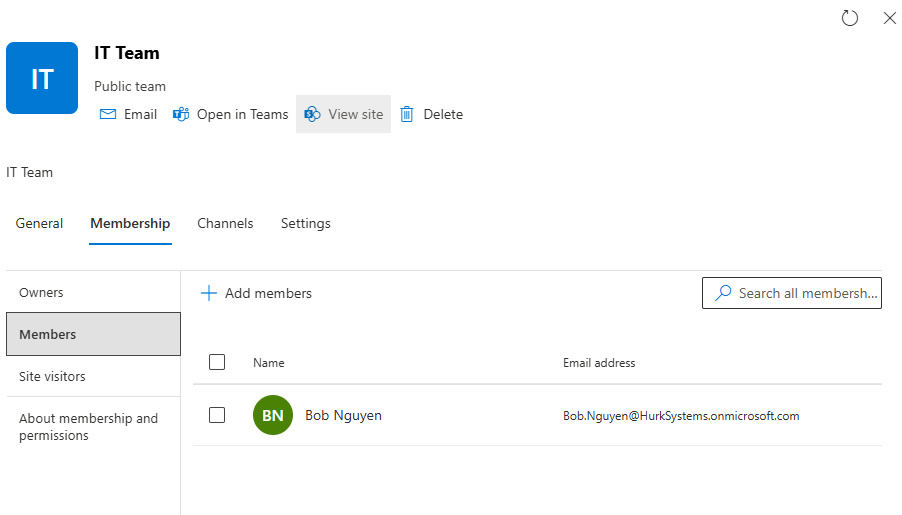 Adding users to groups
